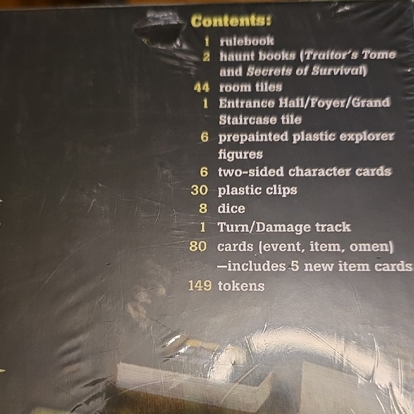 Green Black and Yellow Haunted House Board Game - Picture 6 of 8